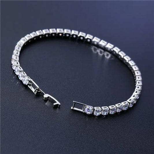 4.0mm Zircon Crystal Bracelet